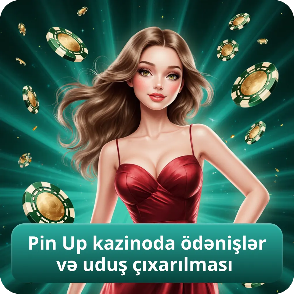 Pin Up kazinoda ödənişlər və uduş çıxarılması